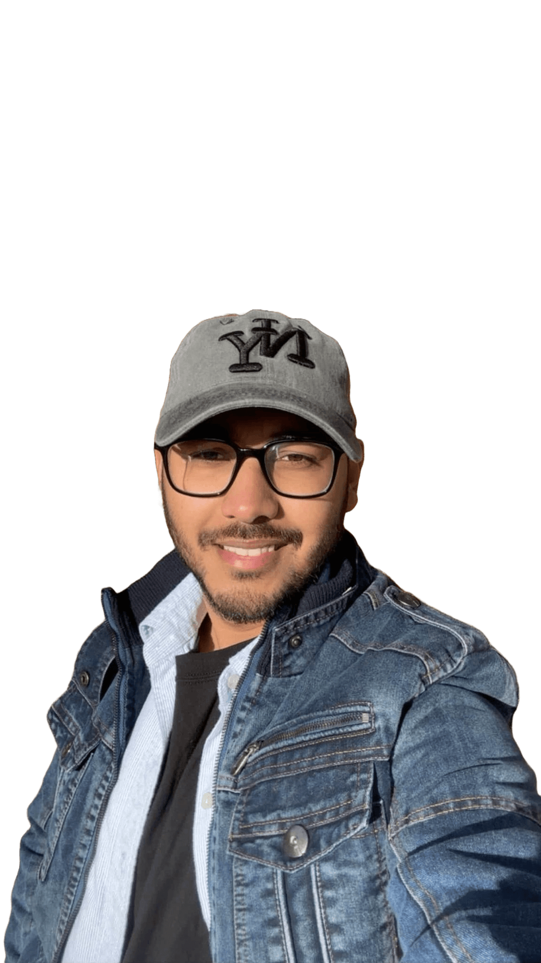 Dipesh Mainali is looking handsome and smart.